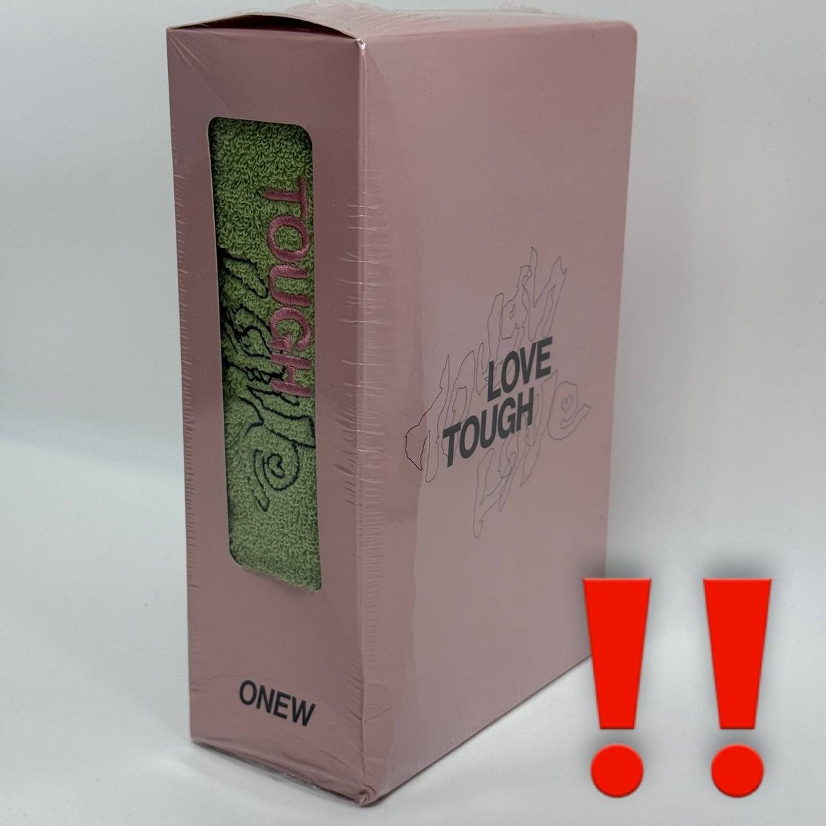 ONEW (SHINee) - TOUGH LOVE (towel book ver.)ПОШКОДЖЕННЯ НА ФОТО