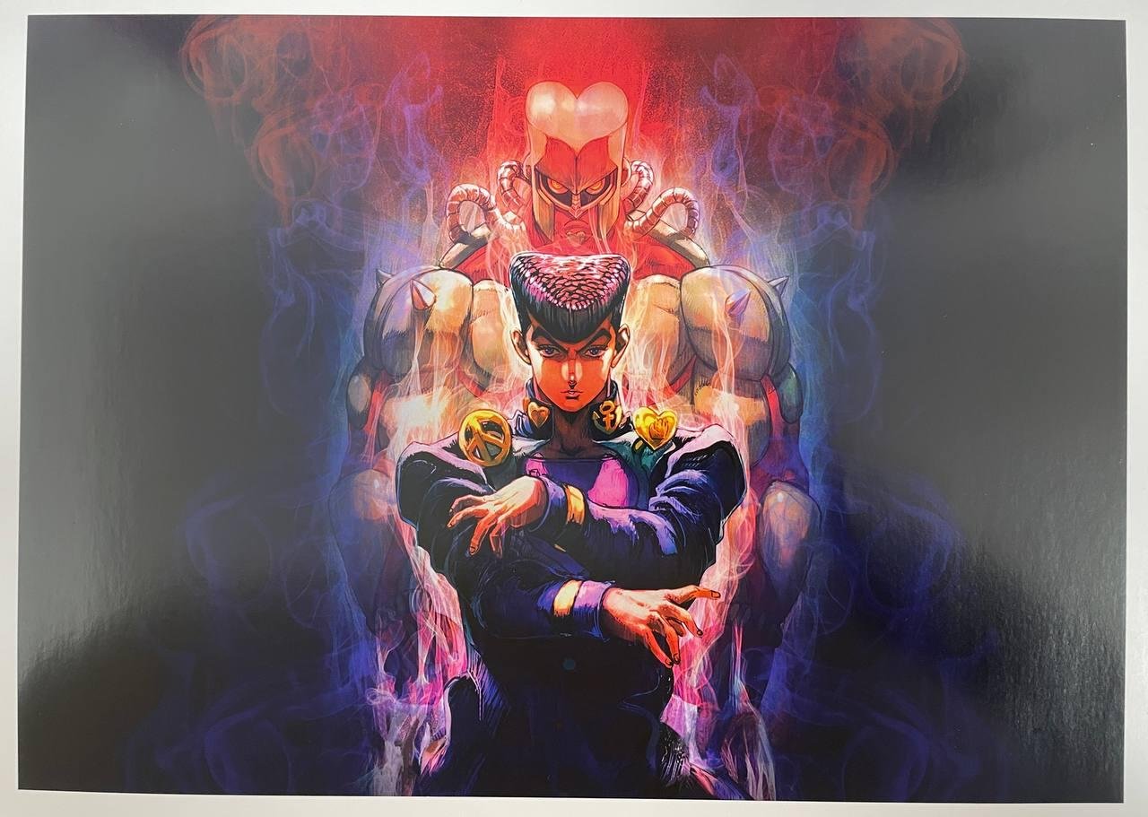 Постер "Химерні пригоди ДжоДжо / JoJo’s Bizarre Adventure" А3