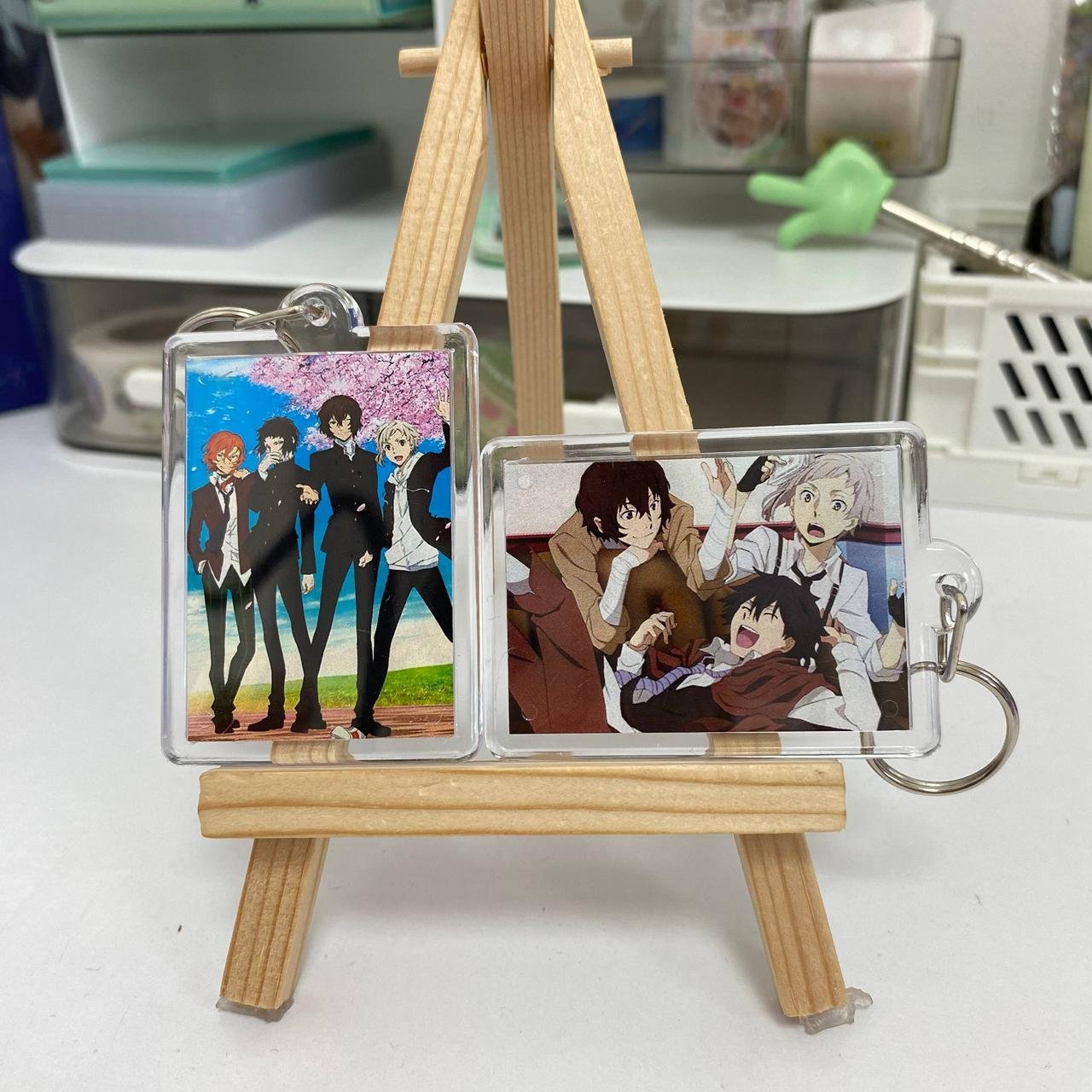 Брелочок Литературные гении бродящие псы / Bungo stray dogs