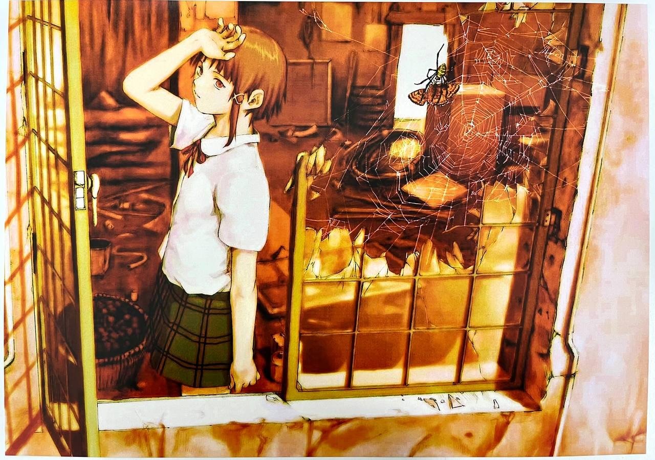 Постер А3 “Експерименти Лейн / Serial Experiments Lain”