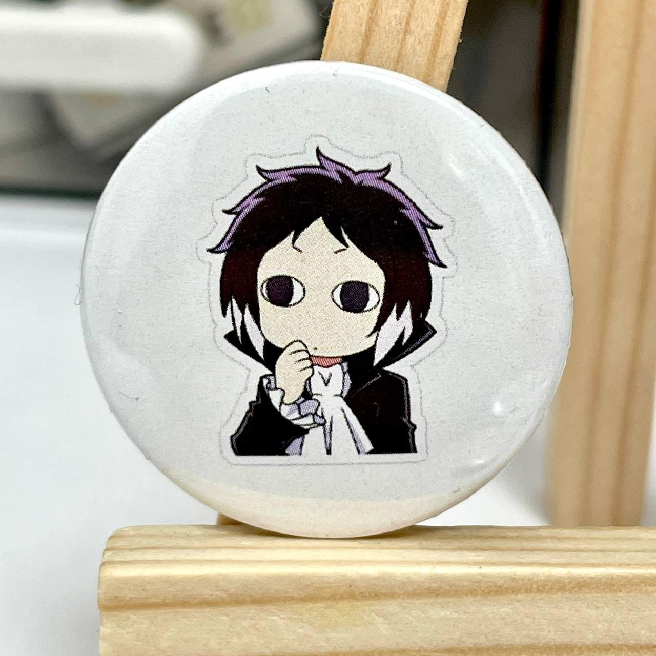 Міні значок Літературні генії бродячі пси / Bungo stray dogs