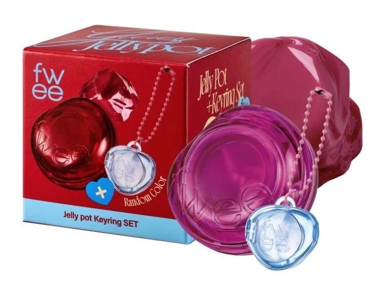 Fwee Jelly pot Keyring SET JP03 Sweets 4g