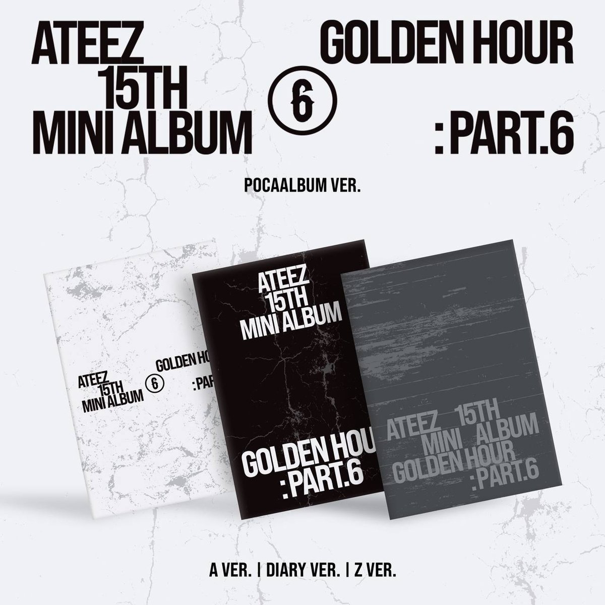 POCAALBUM VER. ATEEZ - GOLDEN HOUR : Part.6