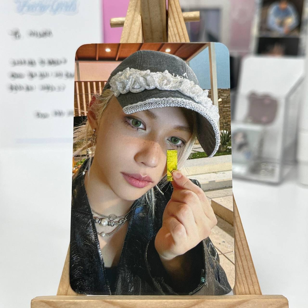Офіційна картка Stray kids Fans shop pob (можливі мілкі дефекти)