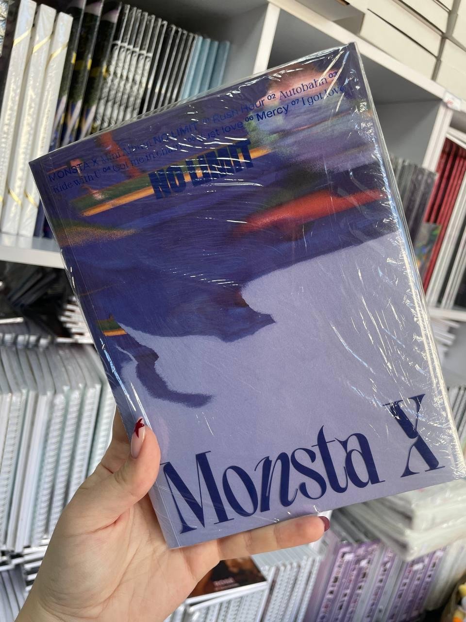 Monsta X - No limit ver.1 (blue)