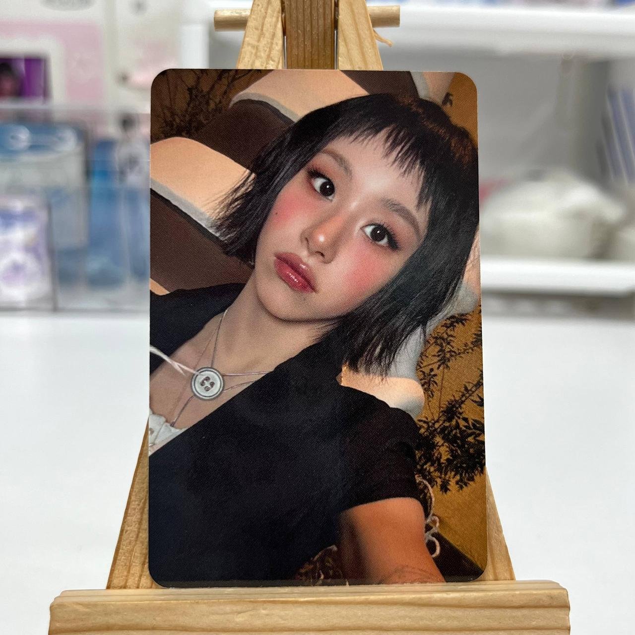 Офіційна картка Chaeyoung (Twice) Apple music pob (Увага можливі малі дефекти)