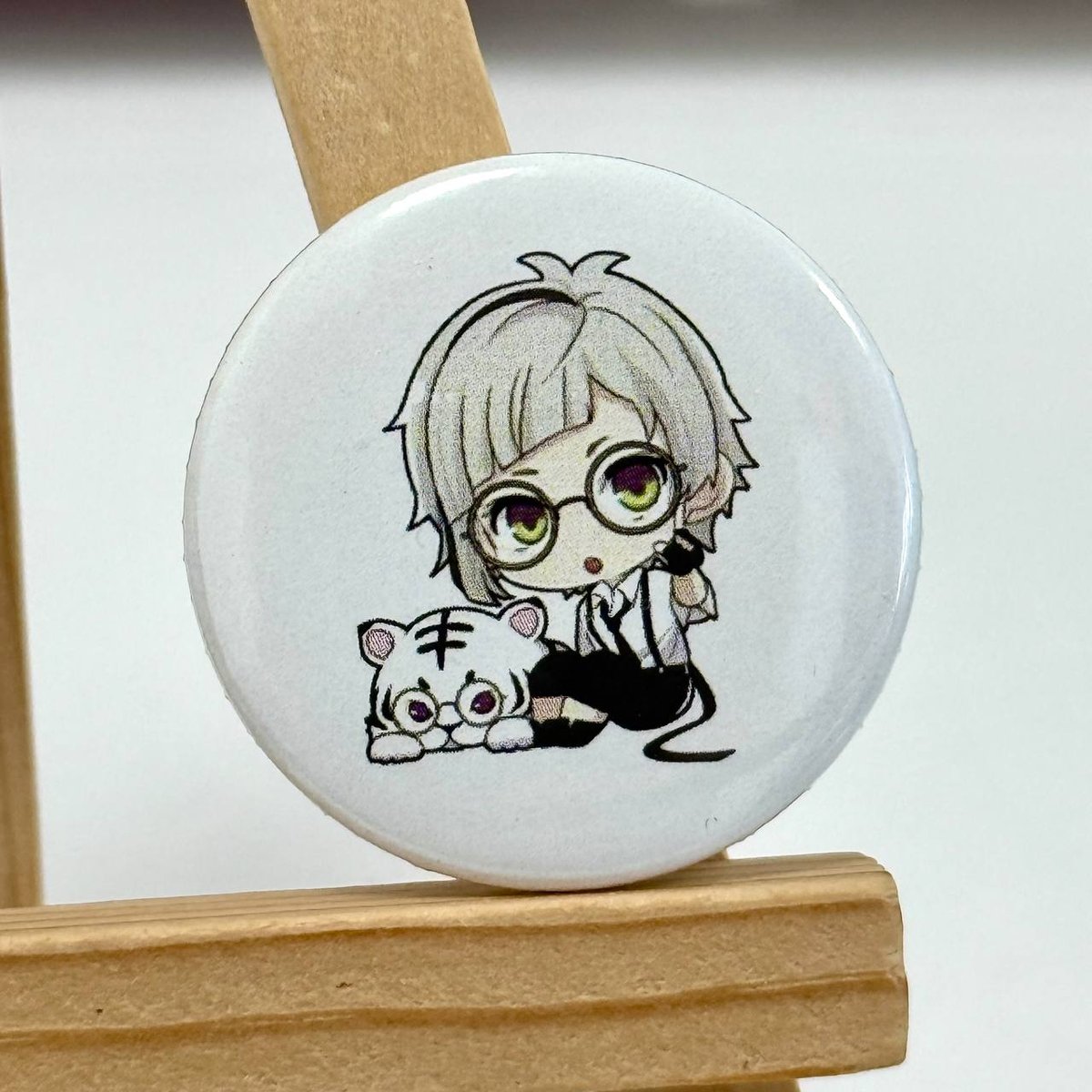 Міні значок Літературні генії бродячі пси / Bungo stray dogs