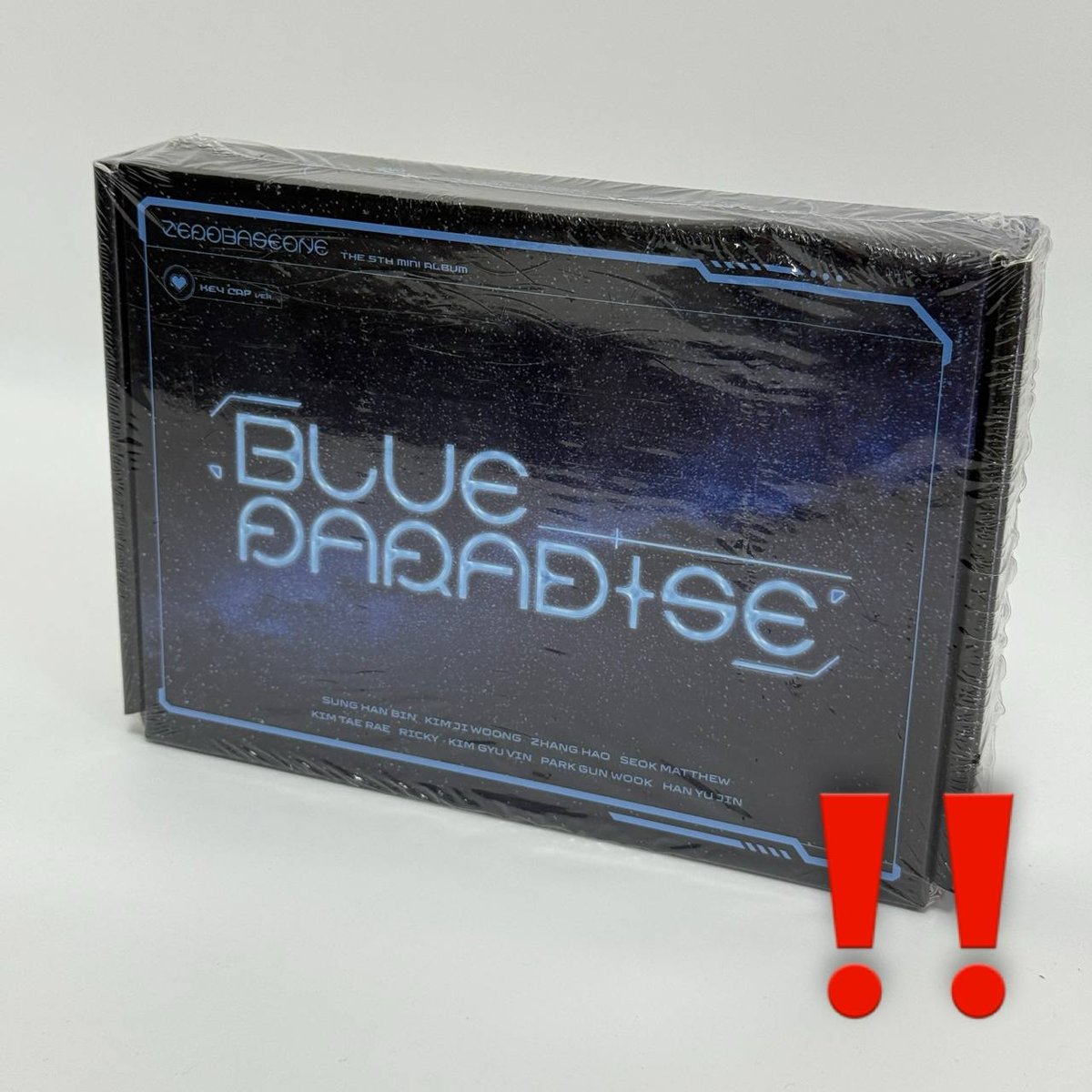 ZEROBASEONE - BLUE PARADISE (KEY CAP ver.)ПОШКОДЖЕННЯ НА ФОТО