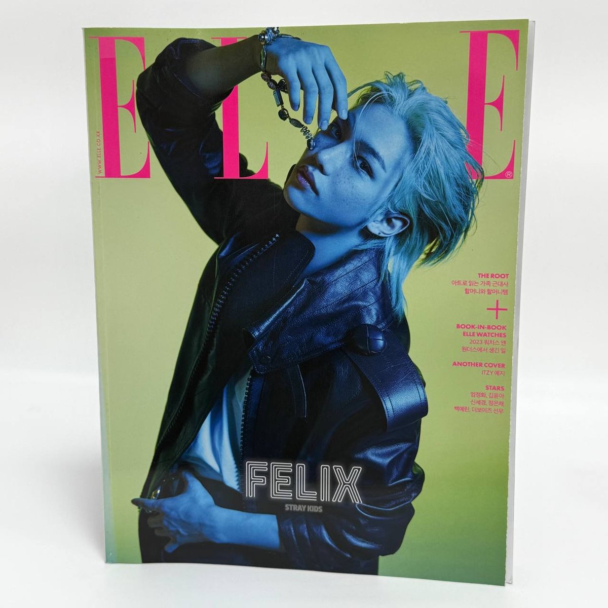 ЖУРНАЛ ELLE 2023.05 x Stray Kids FELIX A TYPE
