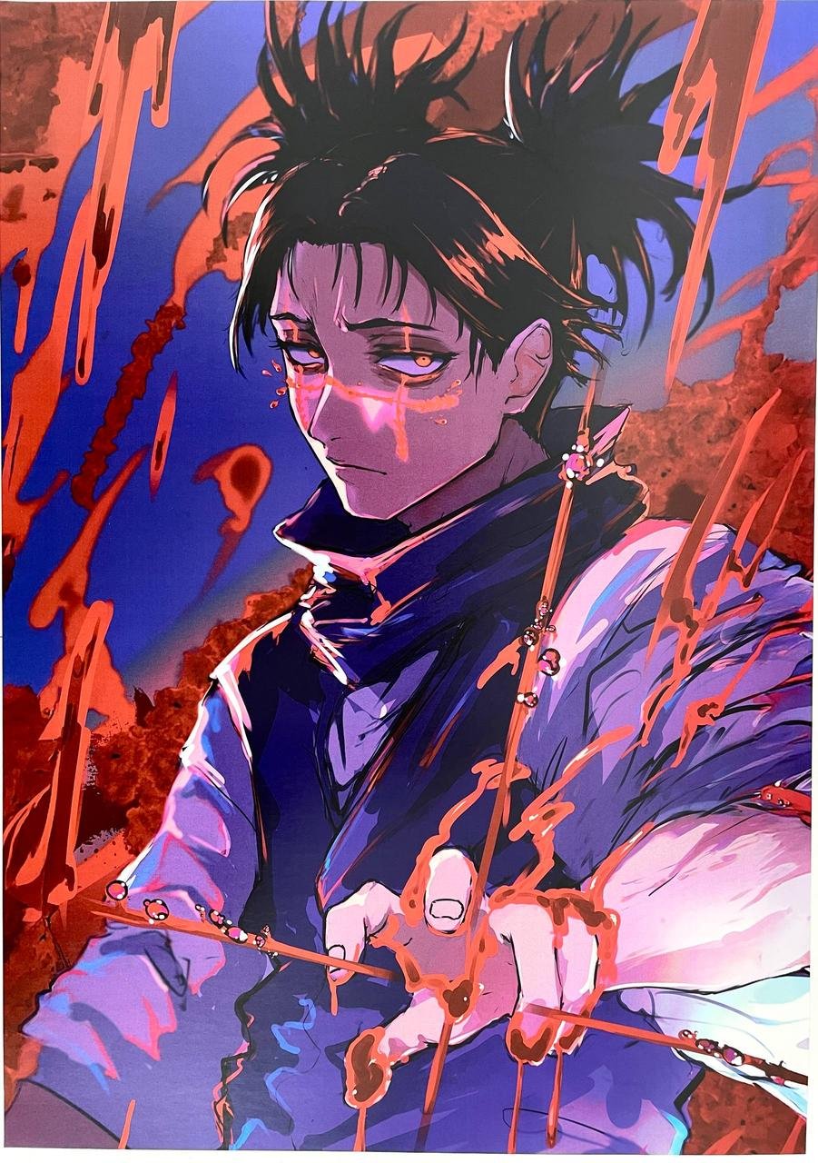 Постер А3 "Магічна битва / Jujutsu Kaisen"