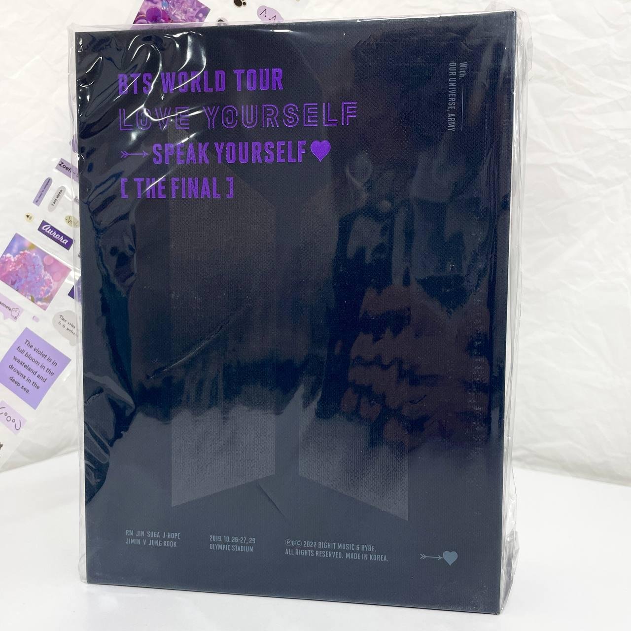 BTS WORLD TOUR LOVE YOURSELF SPEAK YOURSELF THE FINAL BLU-RAY