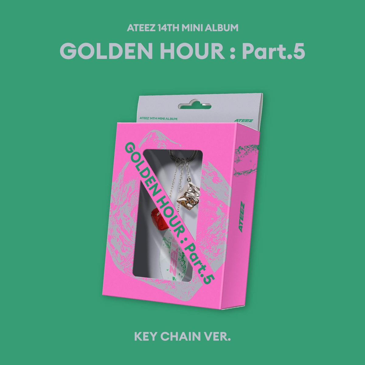 ATEEZ - GOLDEN HOUR : Part.5 KEY CHAIN Ver.