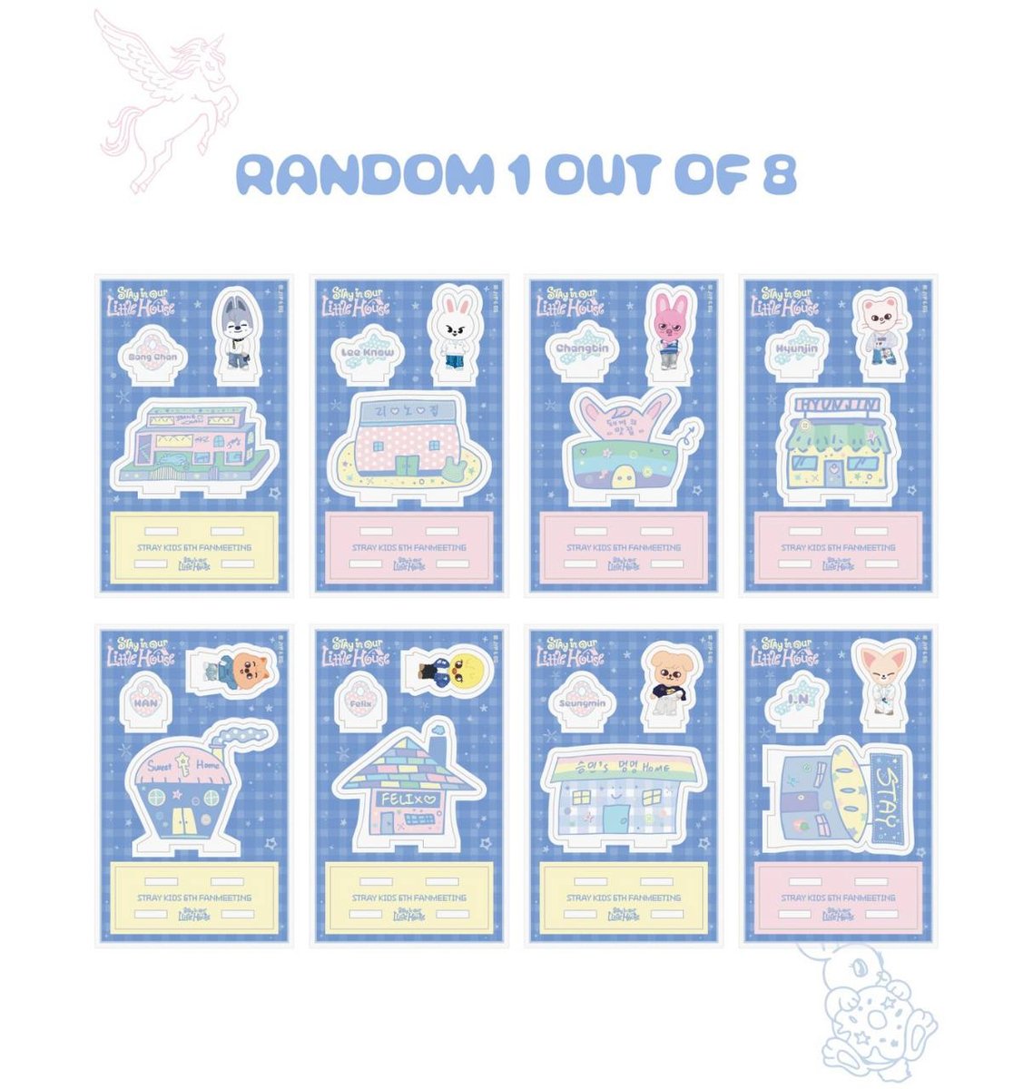 SECRET ACRYLIC STAND - Stray kids STAY in Our Little House