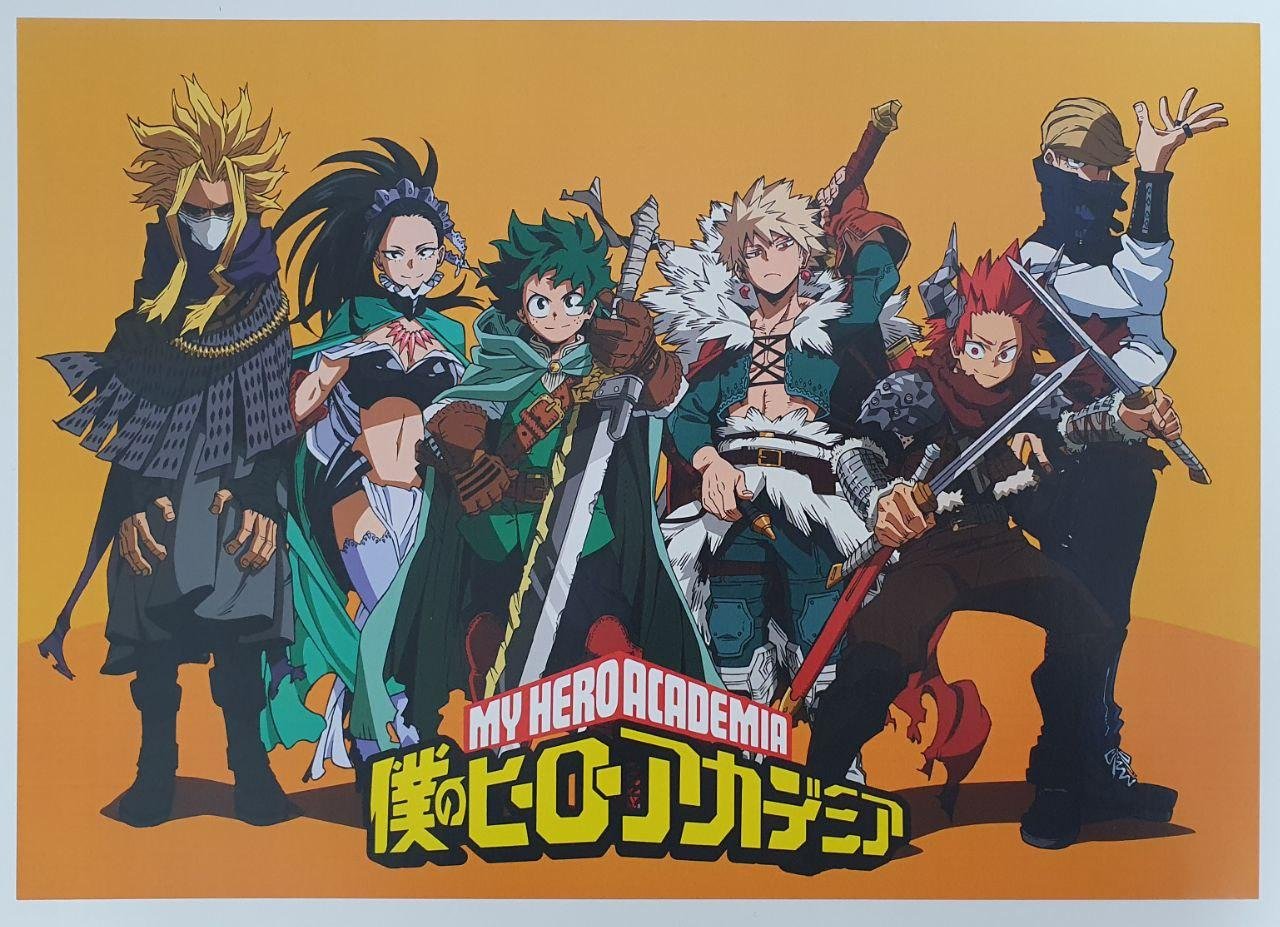 Постер "Моя геройська академія / My Hero Academia" А3