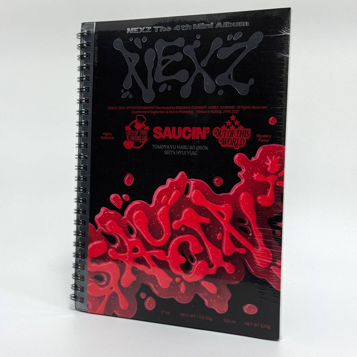 NEXZ - Saucin' (Black ver.)
