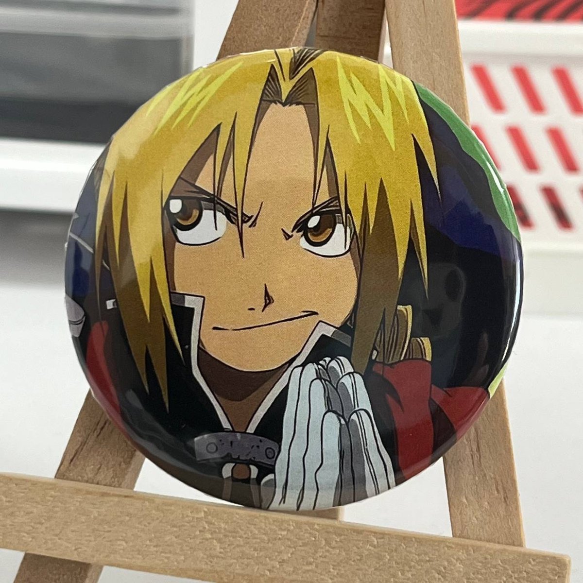 Значок "Сталевий алхімік / Fullmetal Alchemist"