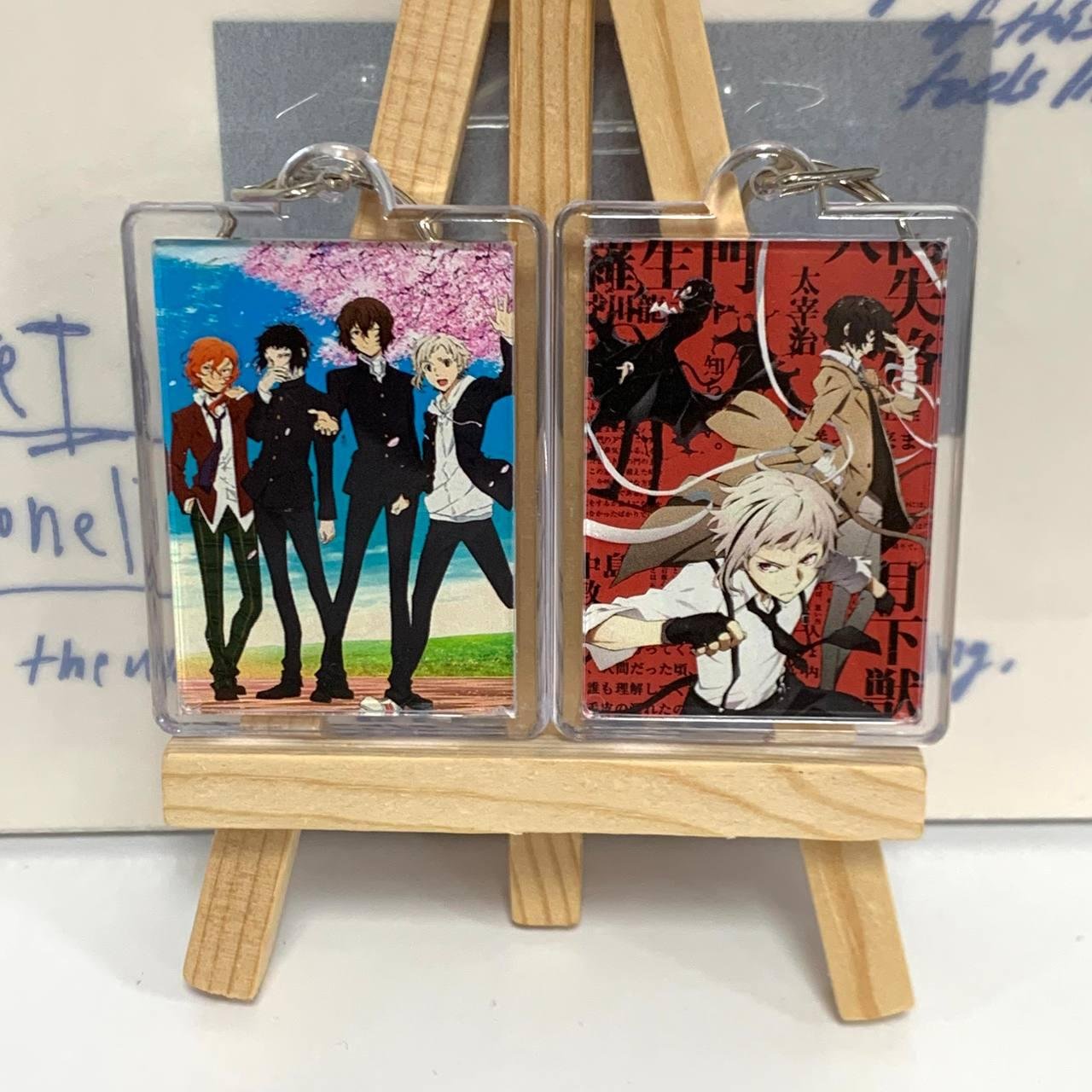 Брелочок Літературні генії бродячі пси / Bungo stray dogs