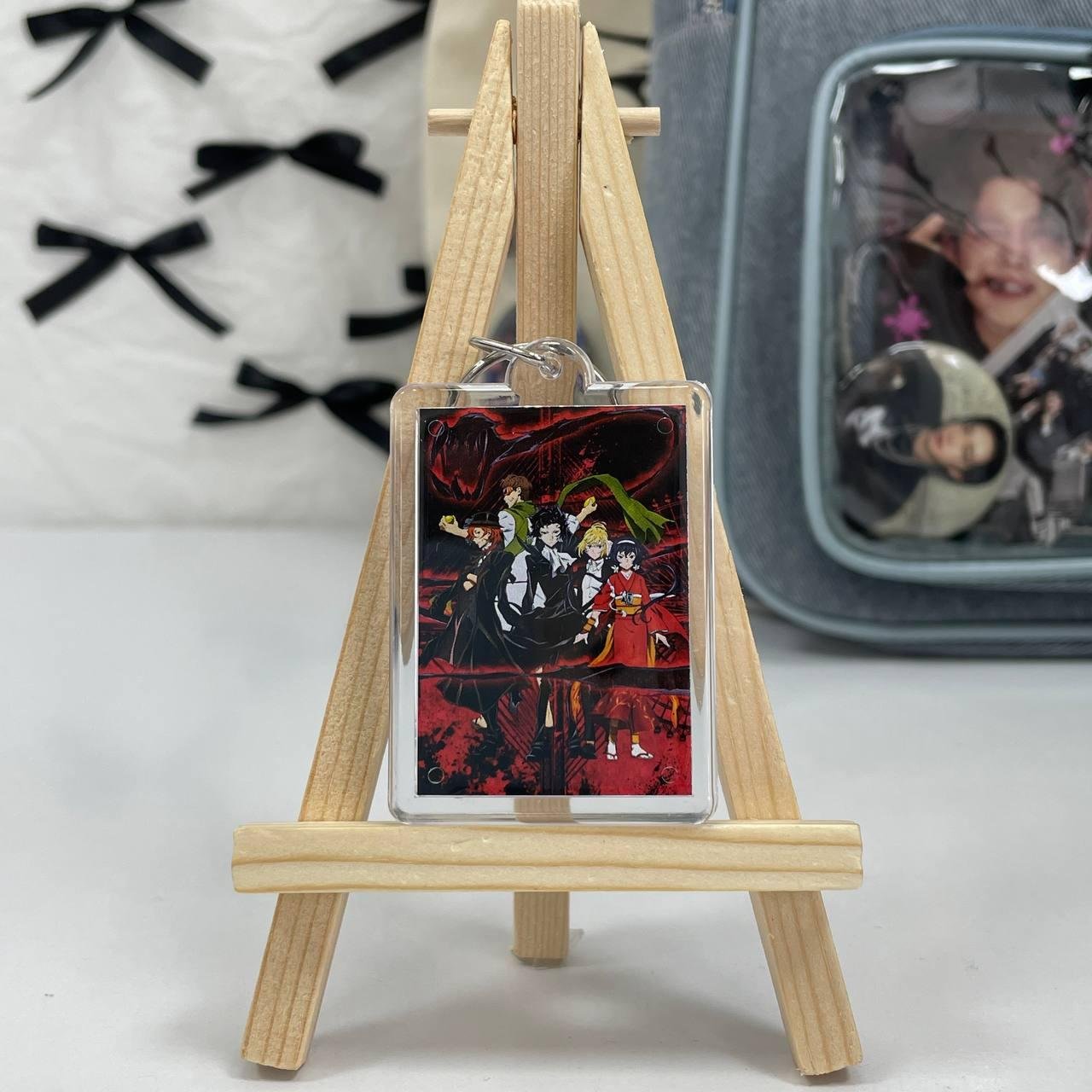 Брелочок "Літературні генії Бродячі пси / Bungo Stray Dogs"