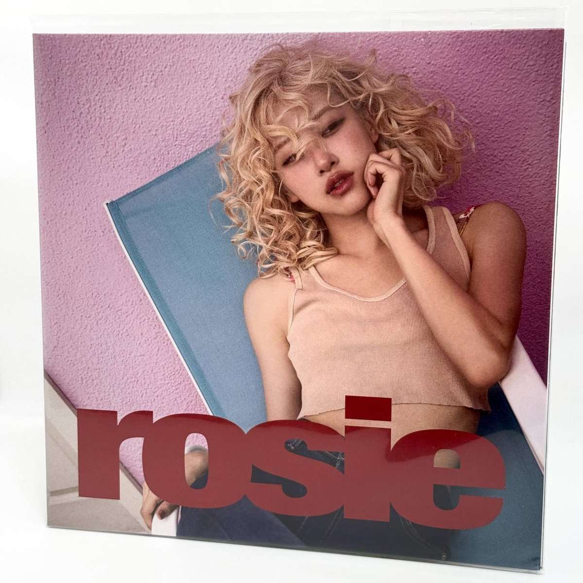 ROSÉ (BLACKPINK) - rosie vinyl ( vampirehollie edition clear)