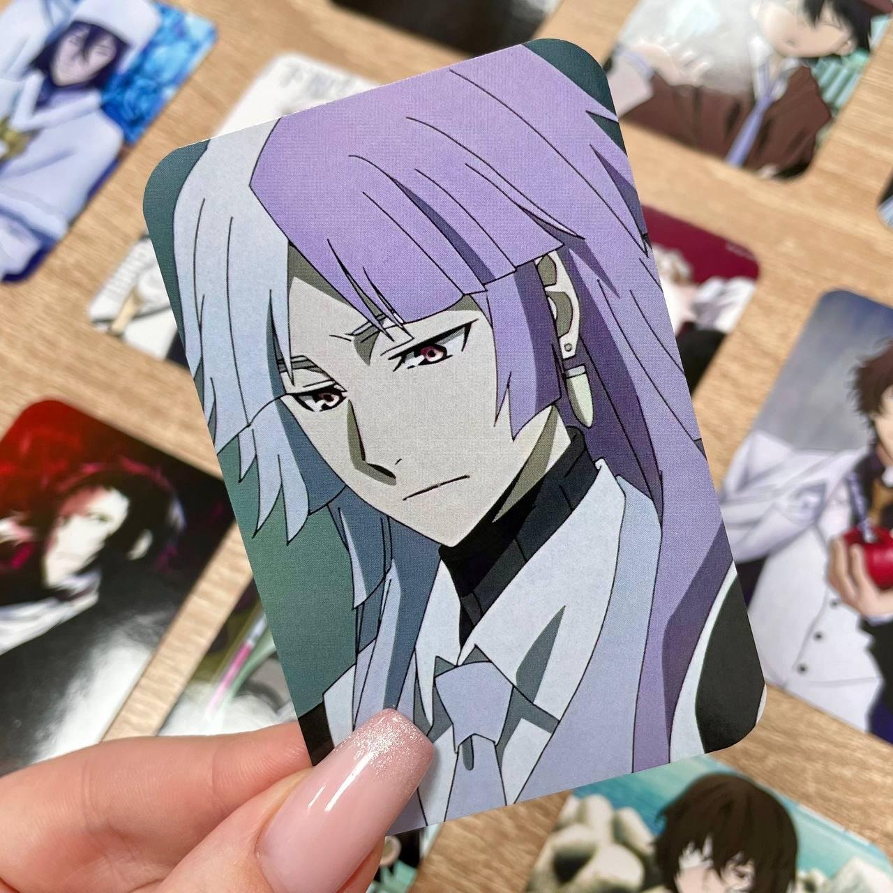 Набір карток "Літературні генії Бродячі Пси / Bungo Stray Dogs"