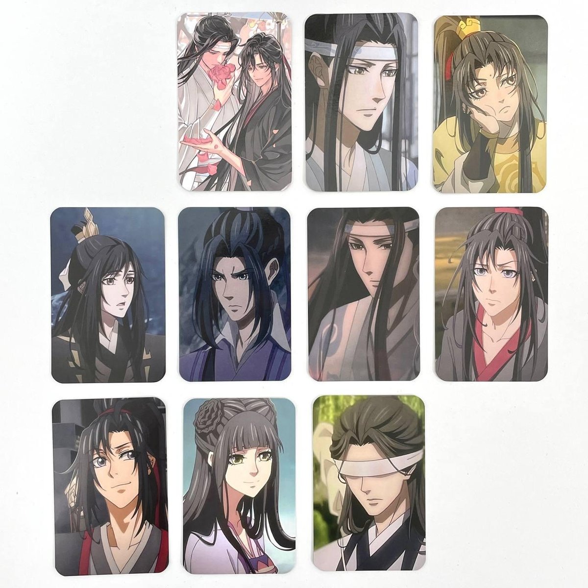 Сет двусторонних карточек “Мастер избирательного культа / Mo Dao Zu Shi”