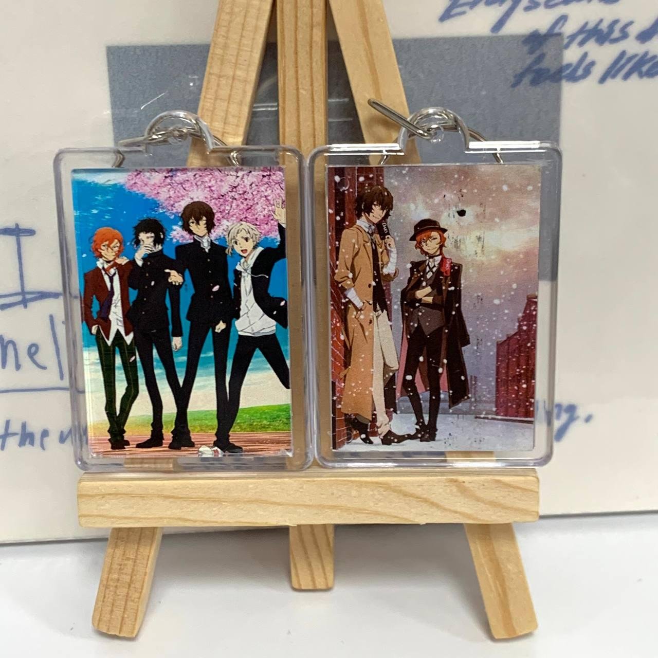 Брелочок Літературні генії бродячі пси / Bungo stray dogs