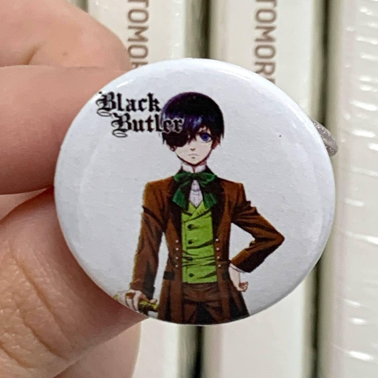 Міні значок Темний дворецький / Black Butler