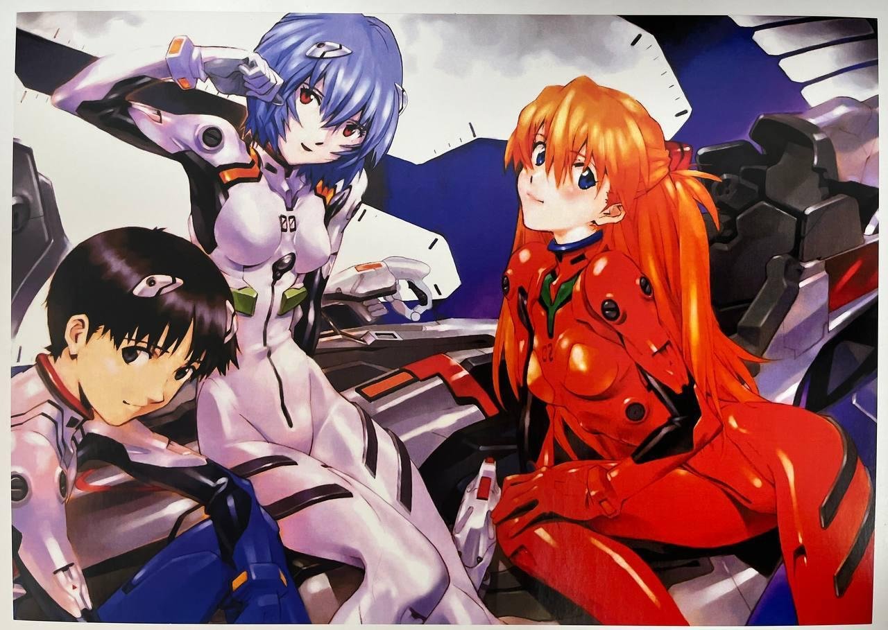 Постер А3 Євангеліон / Evangelion