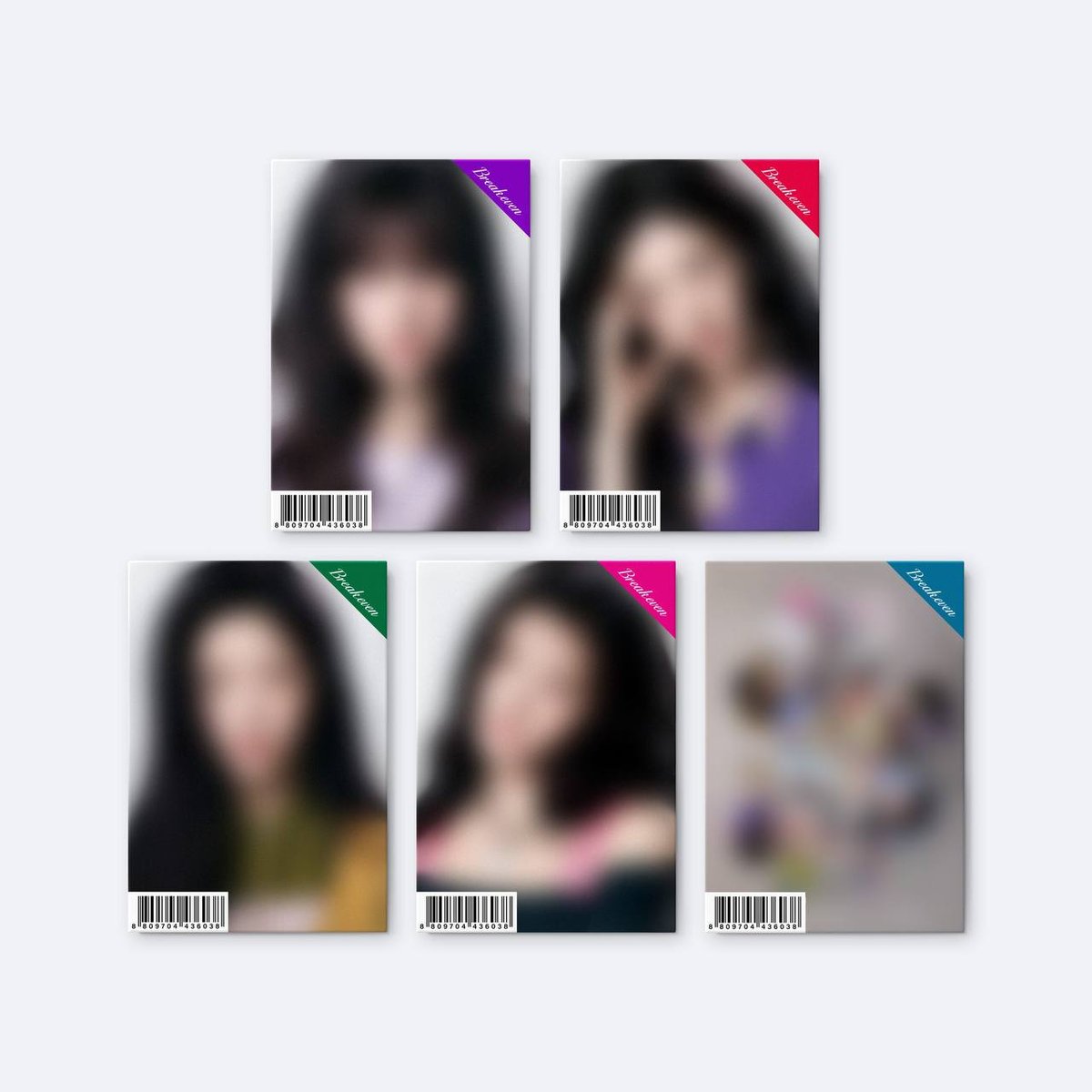 (Weverse shop pob) GLLIT ILLIT - BREAK EVEN (Random) Ver.