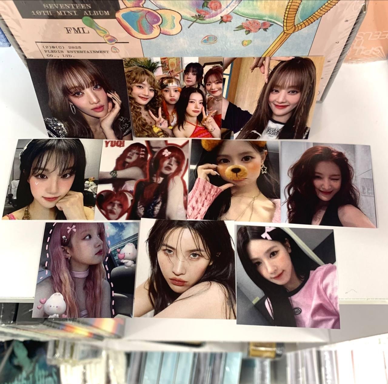 Набір з 10 наліпок (G)I-dle