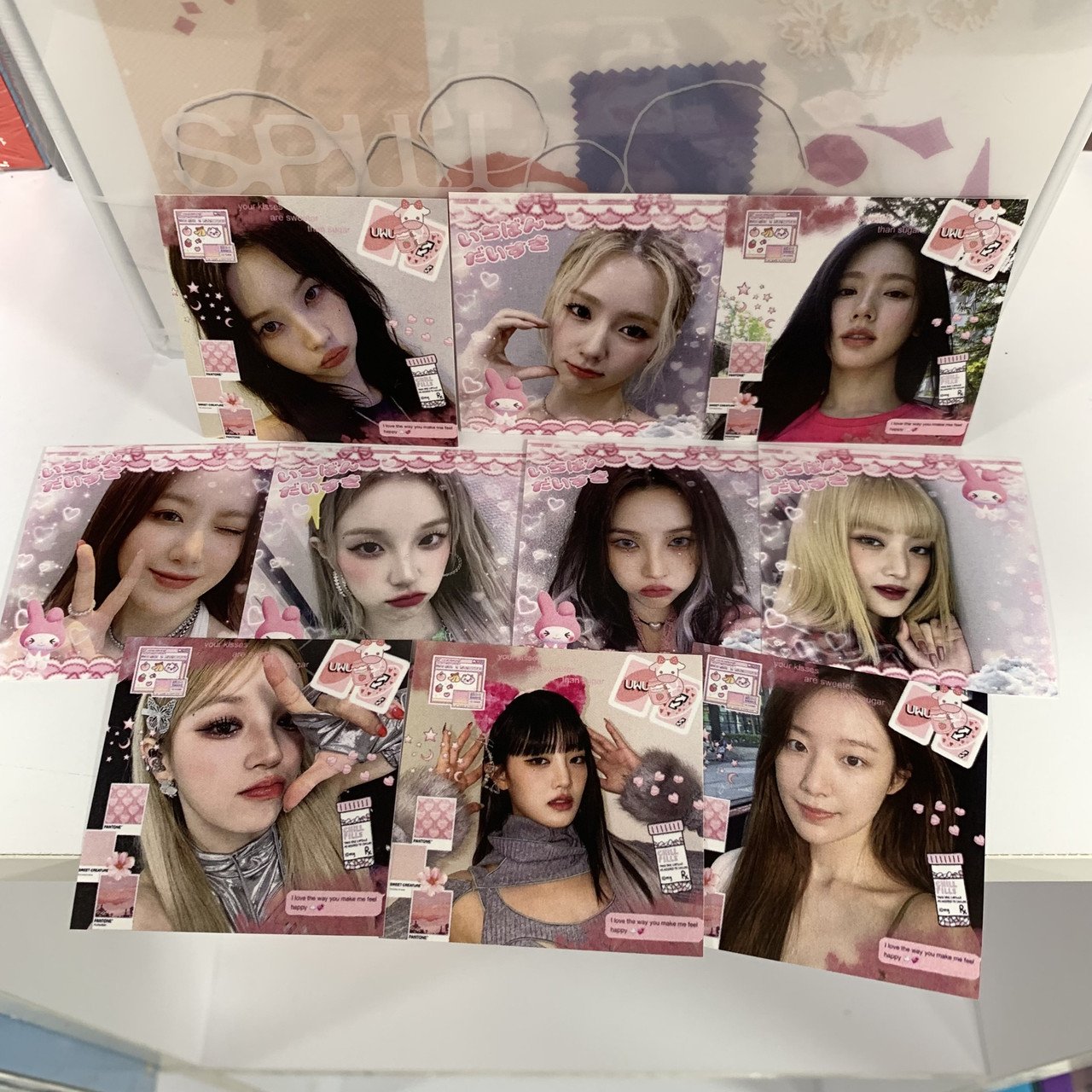 Набір з 10 наліпок (G)I-DLE