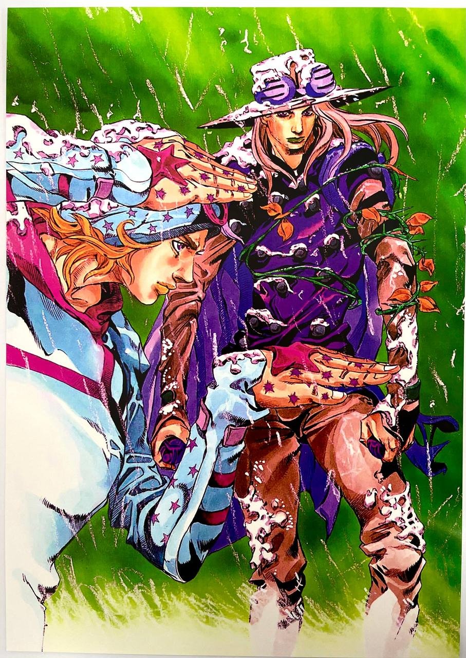 Постер А3 “Неймовірні пригоди ДжоДжо / JoJo’s Bizarre Adventure”