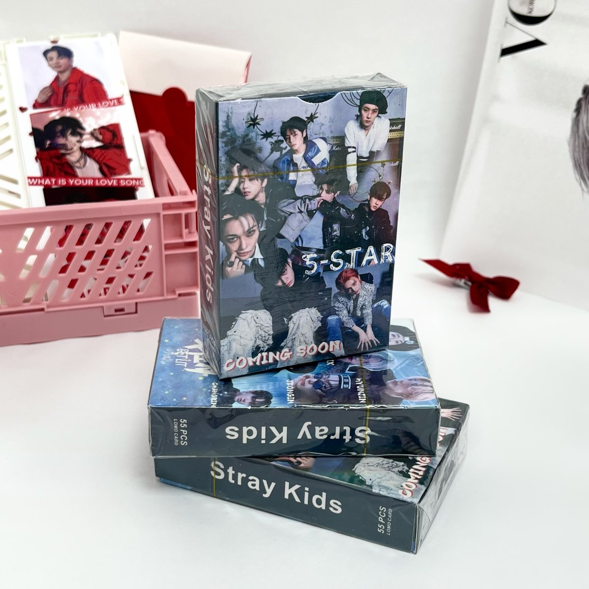 Набір ломо карток Stray Kids 50-55шт. в упаковці