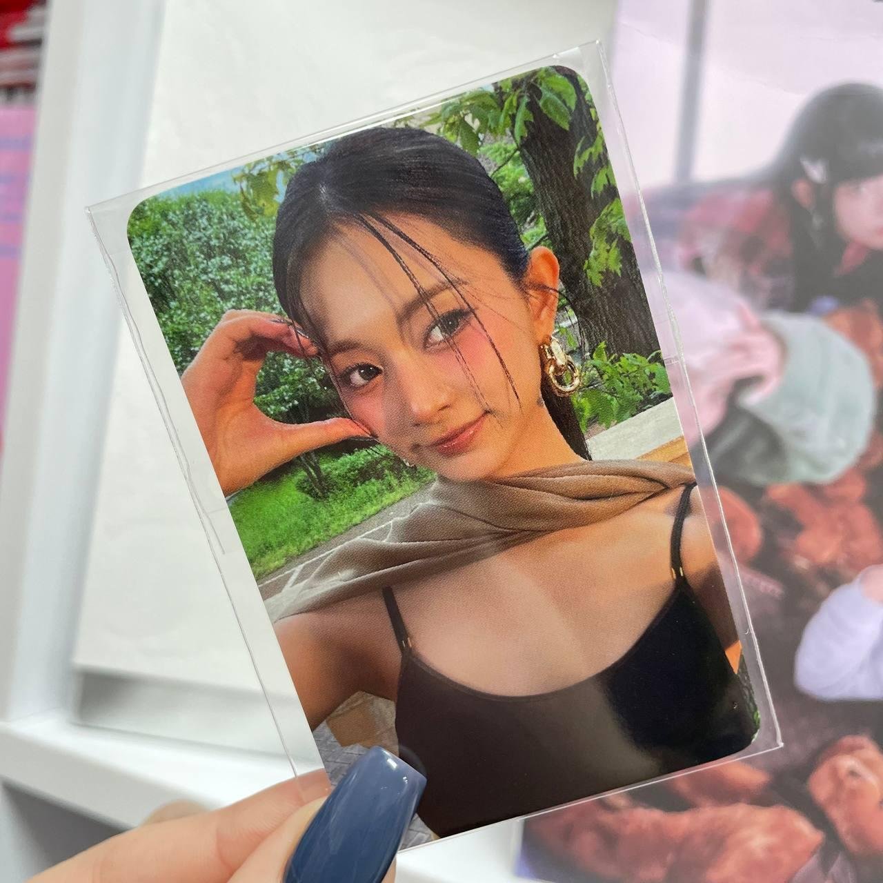 Офіційна картка Tzuyu (Twice) Jyp Shop (можливі мілкі дефекти)