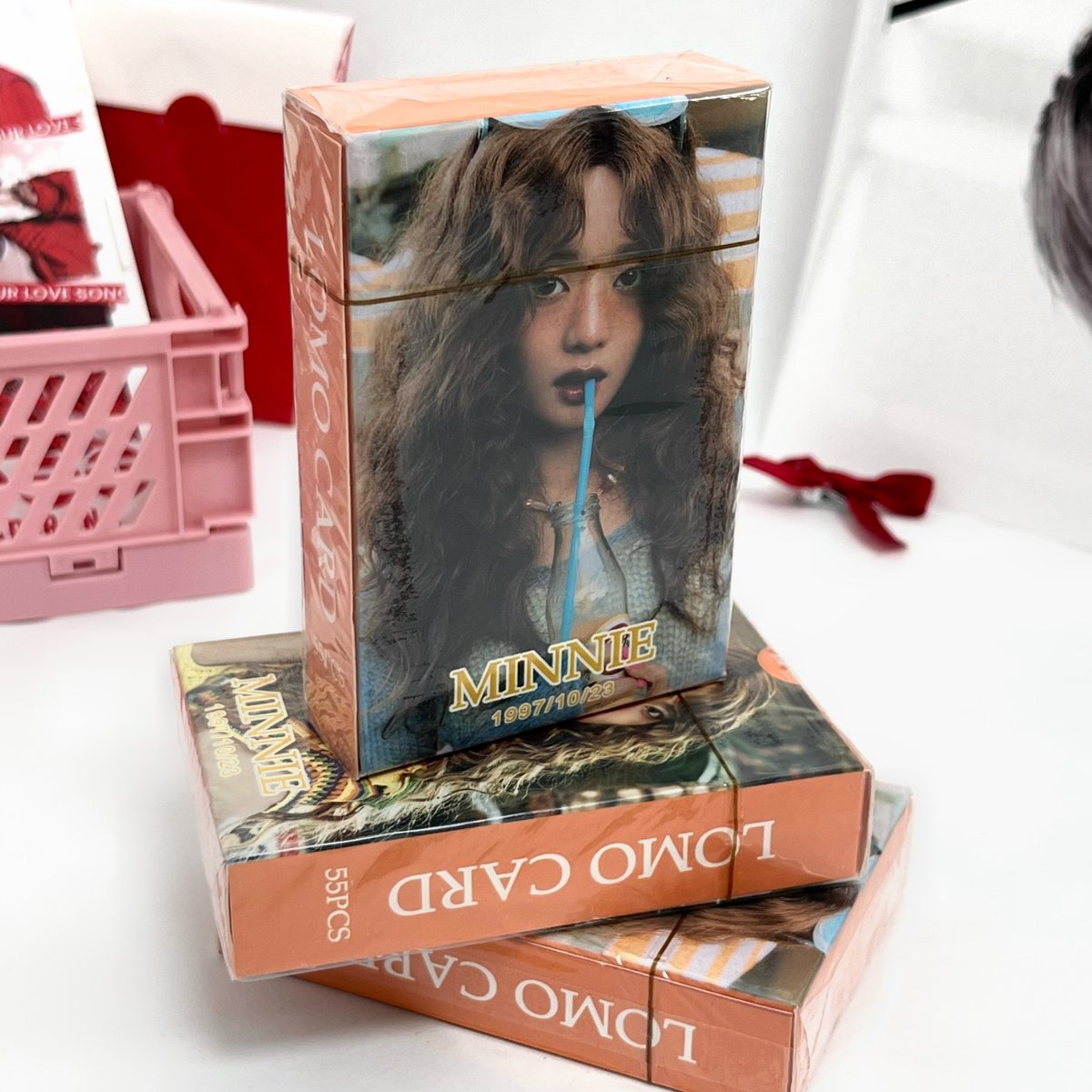 Набір ломо карток (G)I-dle MINNIE 50-55шт. в упаковці