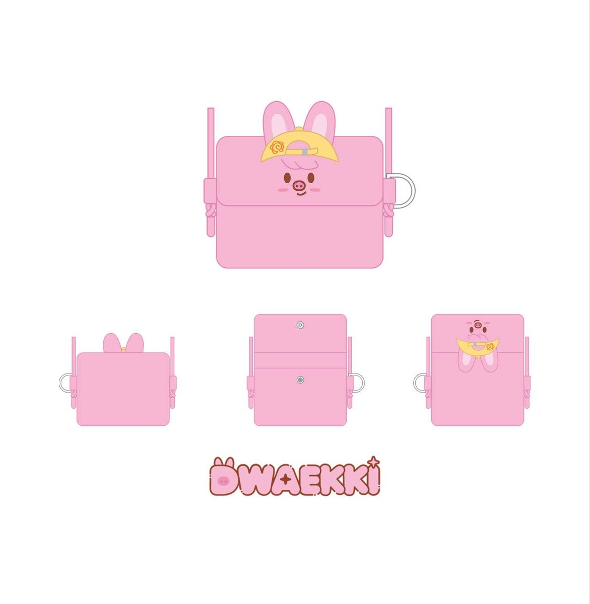 CARD WALLET CROSS BAG - SKZOO X SANRIO CHARACTERS