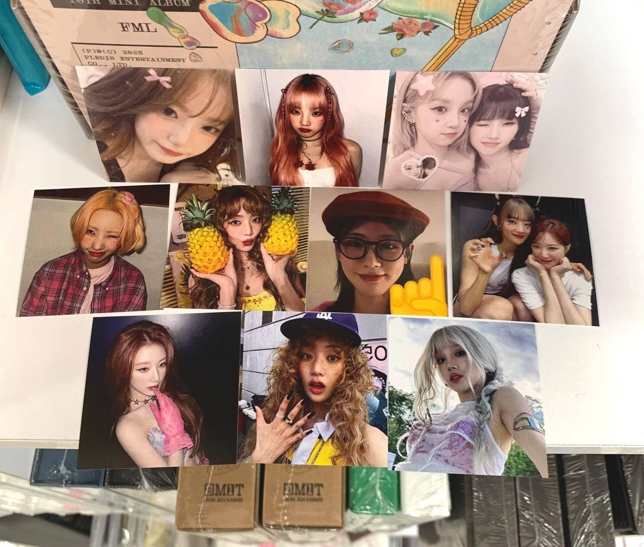 Набір з 10 наліпок (G)I-DLE