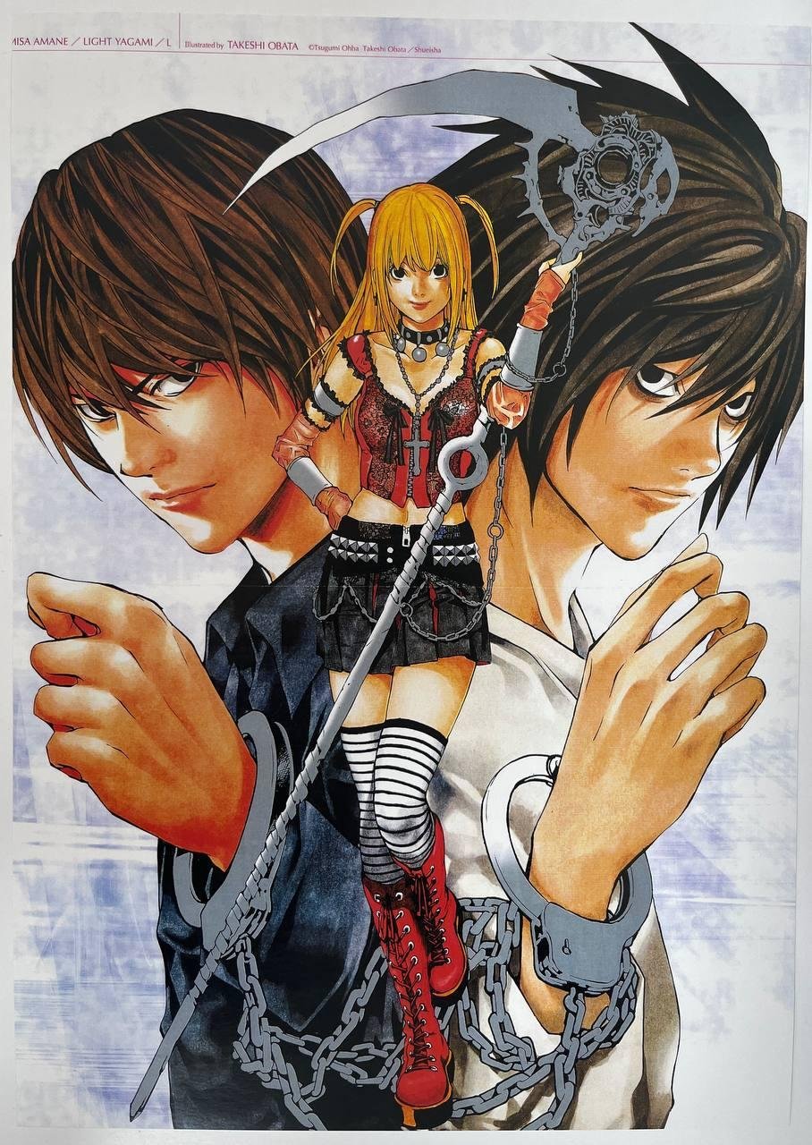 Постер А3 Зошит смерті / Death note
