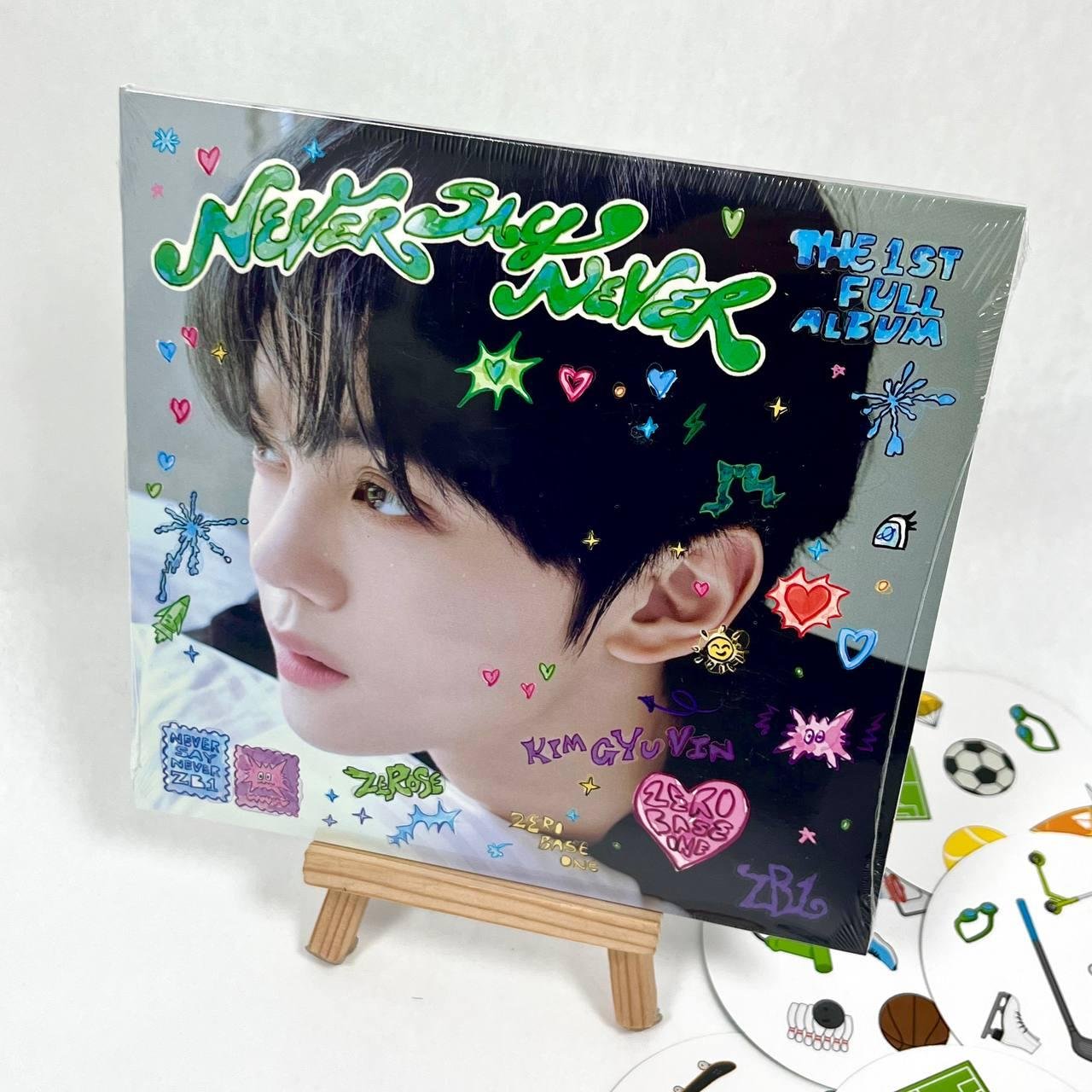 Zerobaseone - Never say never ( Digipack ver ) Kim Gyu-vin