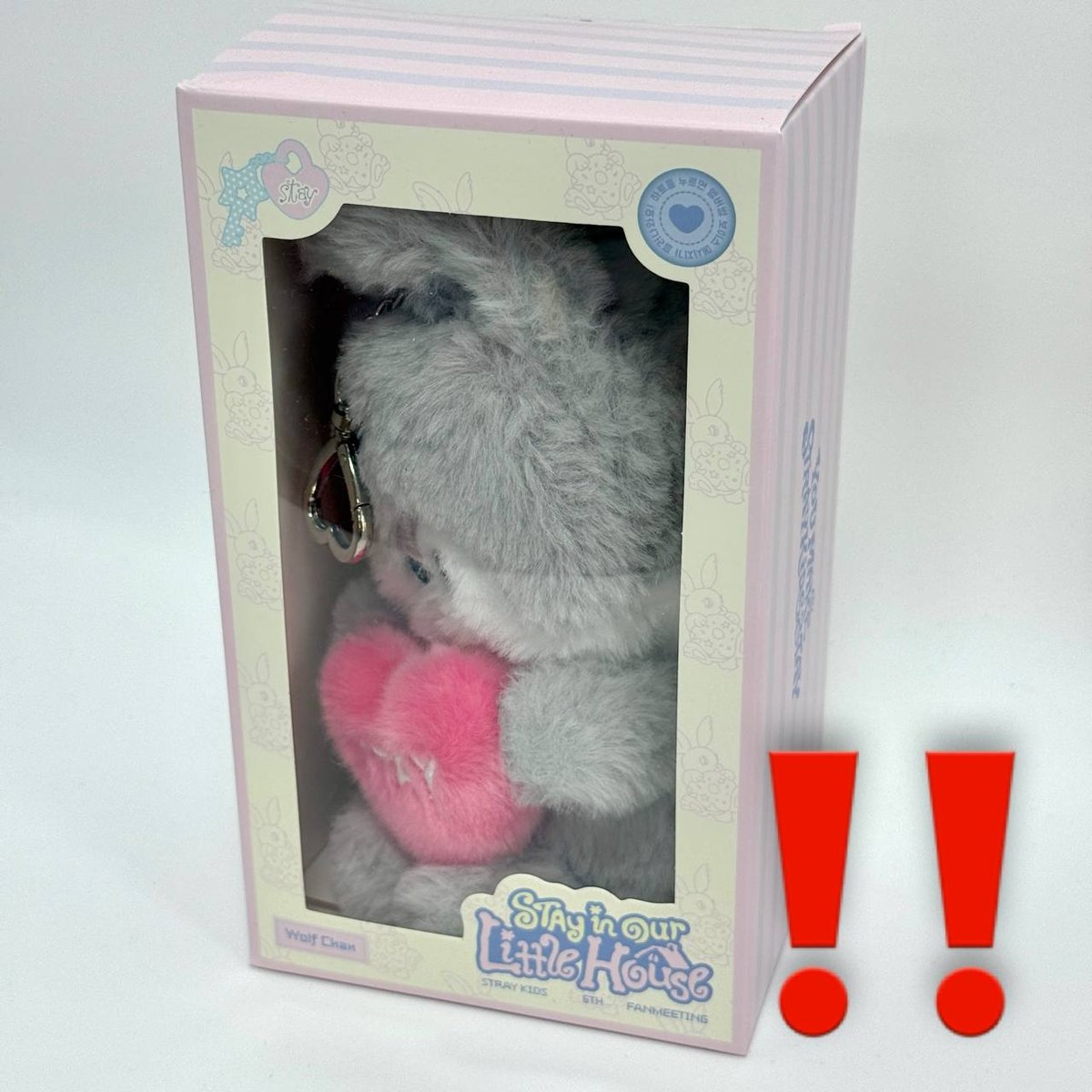SKZOO PLUSH VOICE Wolf Chan - Stray kids STAY in Our Little House ПОШКОДЖЕНА КОРОБКА