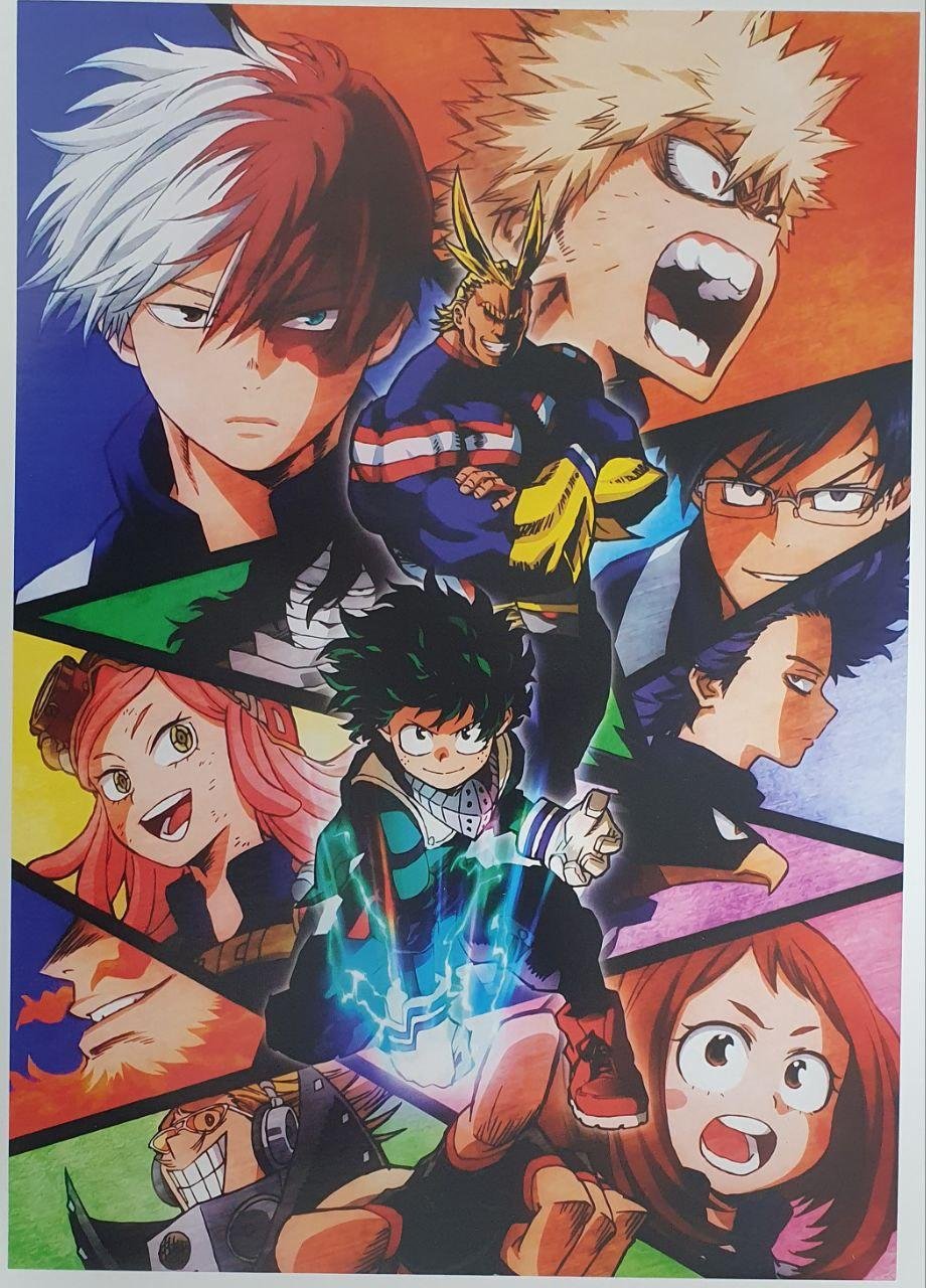 Постер "Моя геройська академія / My Hero Academia" А3