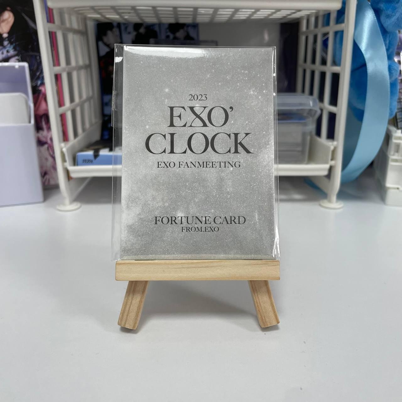 EXO 2023 FANMEETING EXO’ CLOCK FORTUNE CARD
