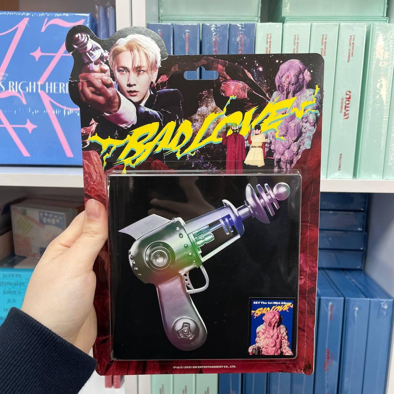 KEY - BAD LOVE (SPACE RAY GUN VER.) !Пошкоджена упаковка!