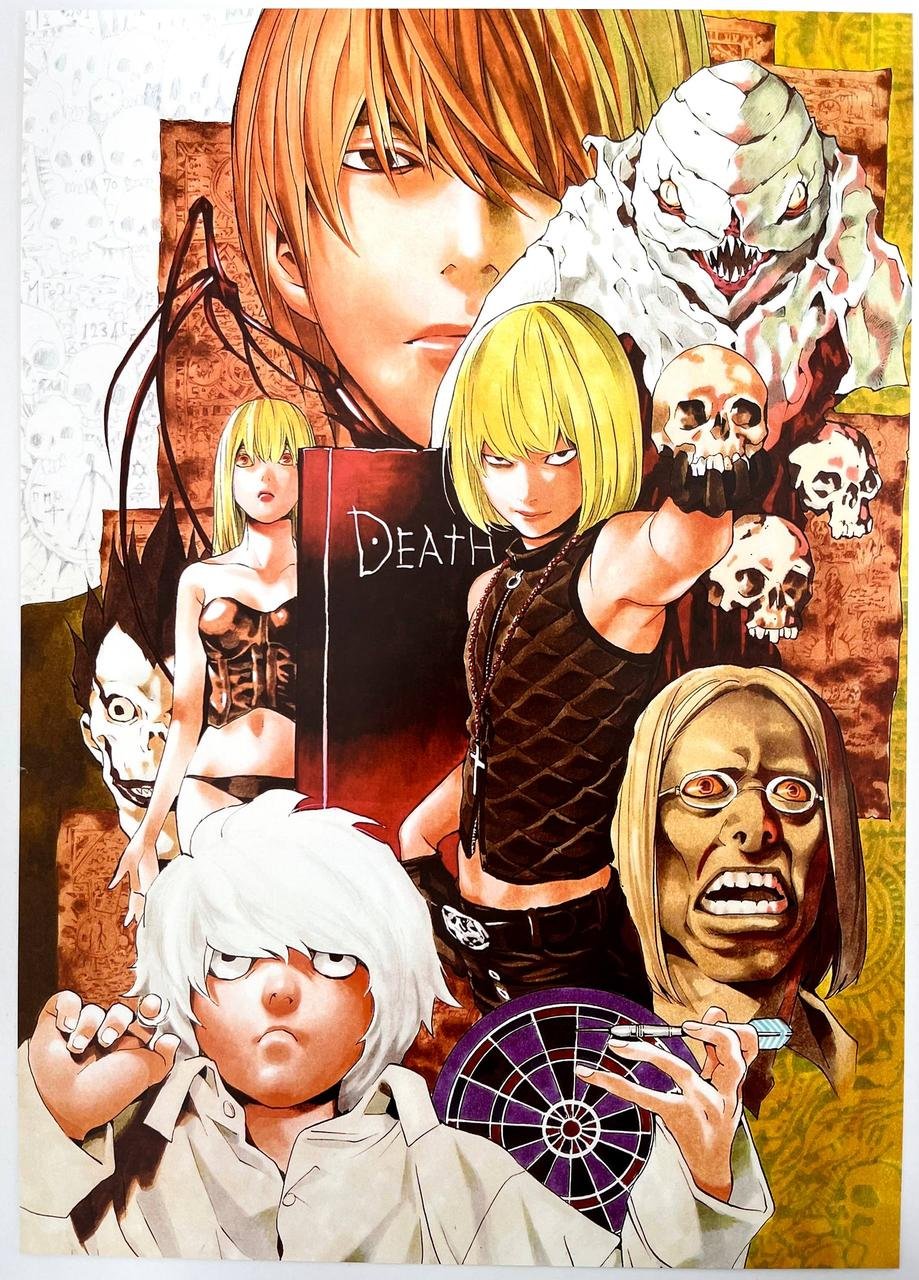 Постер А3 "Зошит Смерті / Death Note"