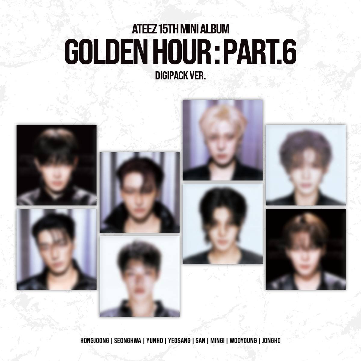 (Soundwave pob) DIGIPACK VER. ATEEZ - GOLDEN HOUR : Part.6