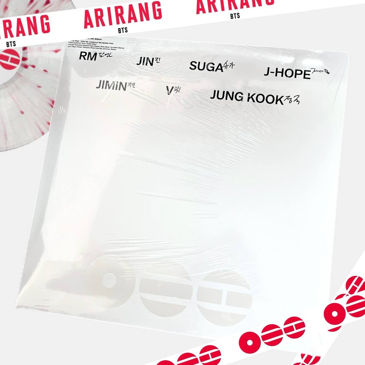 BTS - ARIRANG ( DELUXE VINYL, COLOR ver.)