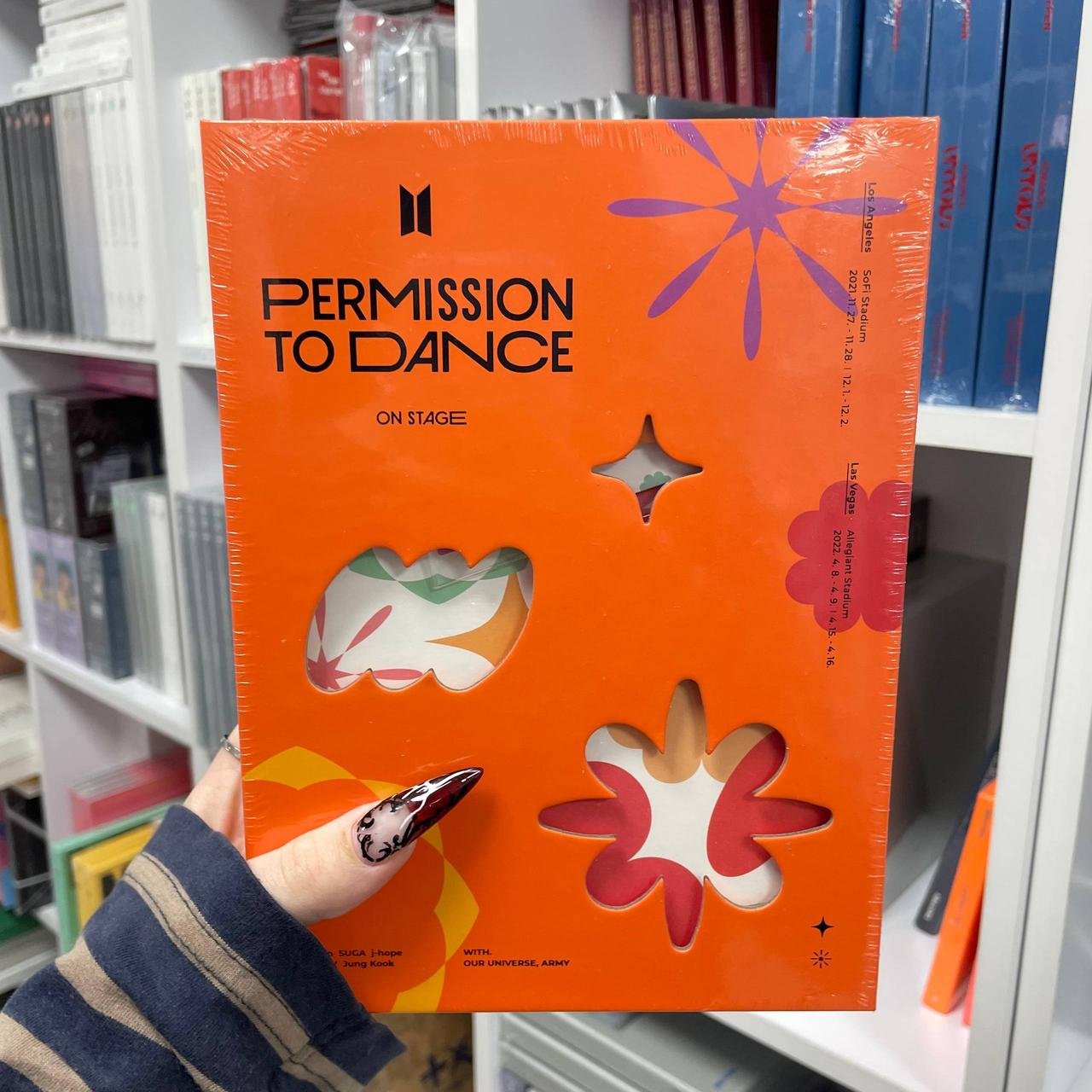 (DVD) BTS PERMISSION TO DANCE ON STAGE in THE US