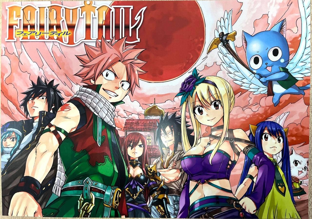 Постер А3 "Хвіст Феї / Fairy Tail"