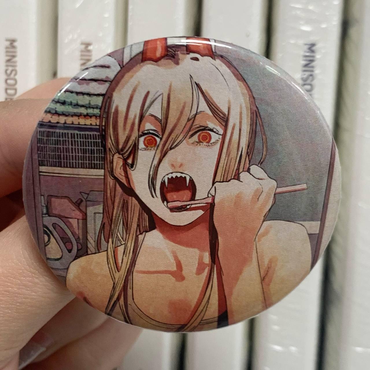Значок Людина-бензопила / Chainsaw Man
