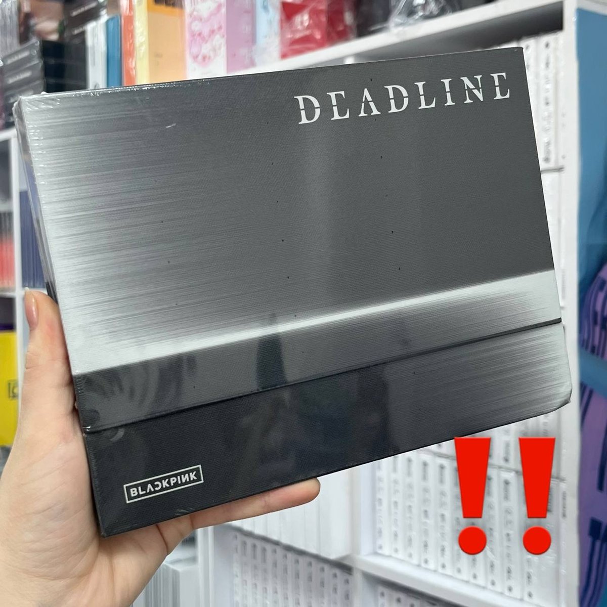 BLACKPINK - DEADLINE (GRAY ver.)!УВАГА ПОШКОДЖЕННЯ!